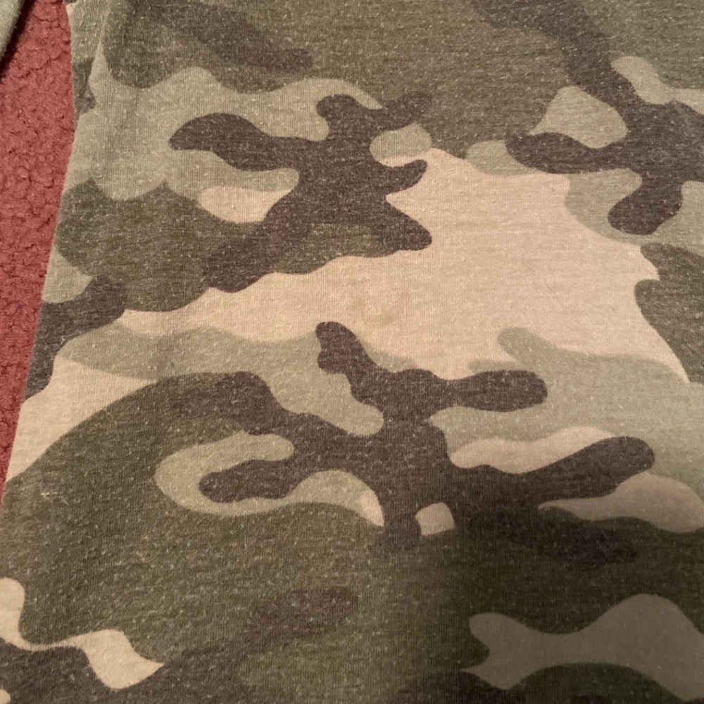 21 Saints Womens Camouflage Sleeveless Cropped Wide-Leg Jumpsuit Size S - Picture 13 of 16